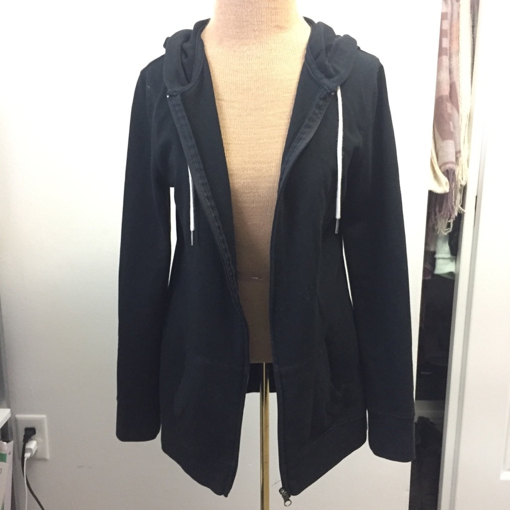 Mossimo Black Zip Up Jacket